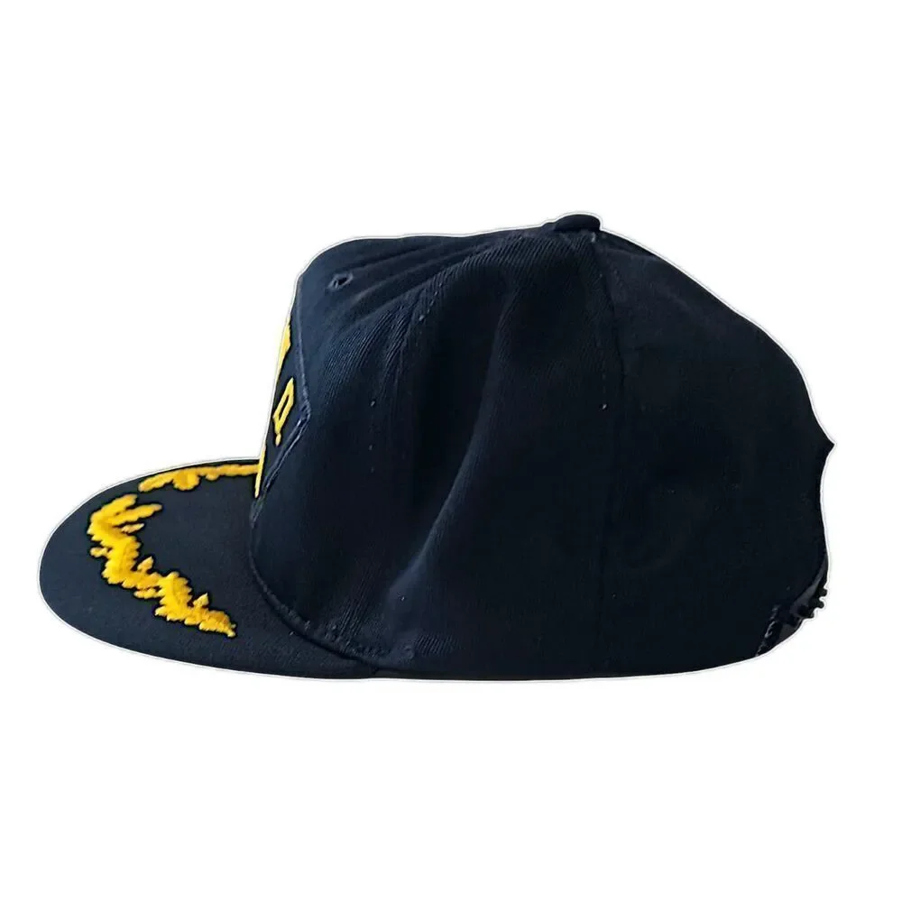 USS Dwight D Eisenhower Snapback Hat CVN 69 US Navy‎ Scrambled Eggs Vintage
